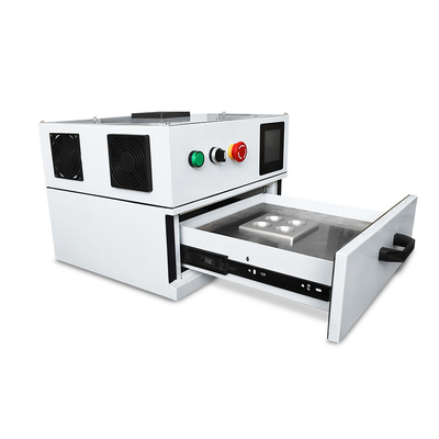 Impresión ultravioleta de la caja 10W/CM2 300x300m m Digitaces del secador de la resina del pegamento de la refrigeración por aire