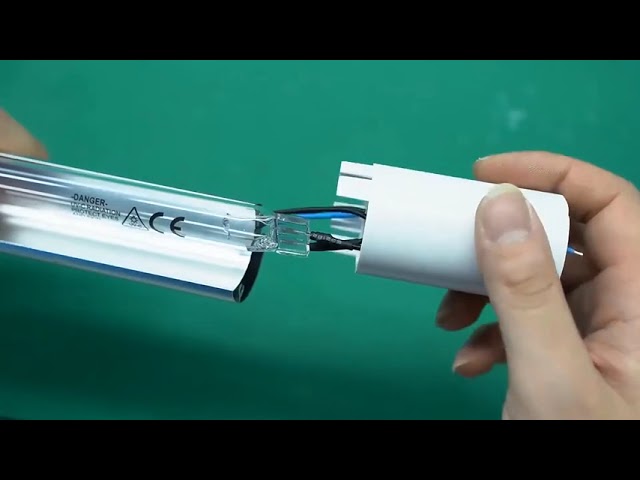 Videos de la empresa sobre Microwave Sensor 20W Quartz UVC Lamp Tube T8 Germicidal UV Sterilizing Lamp