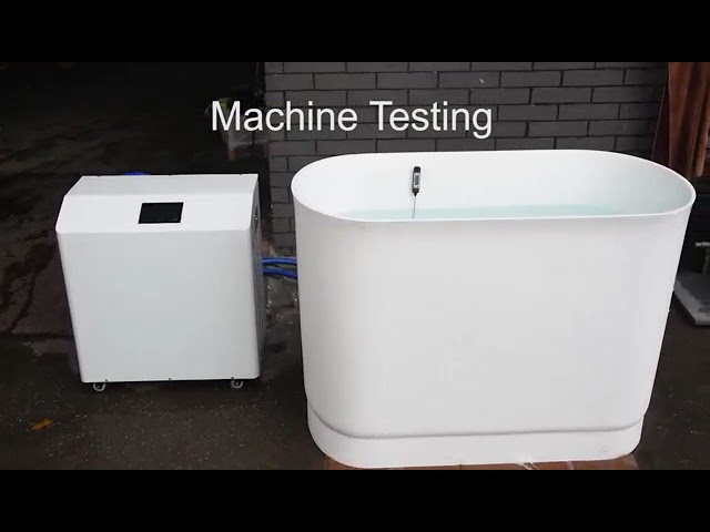 Videos de la empresa sobre Commercial Grade Huge Cooling Capacity High Efficiency Ice Bath Chiller 2HP for Cold Shower